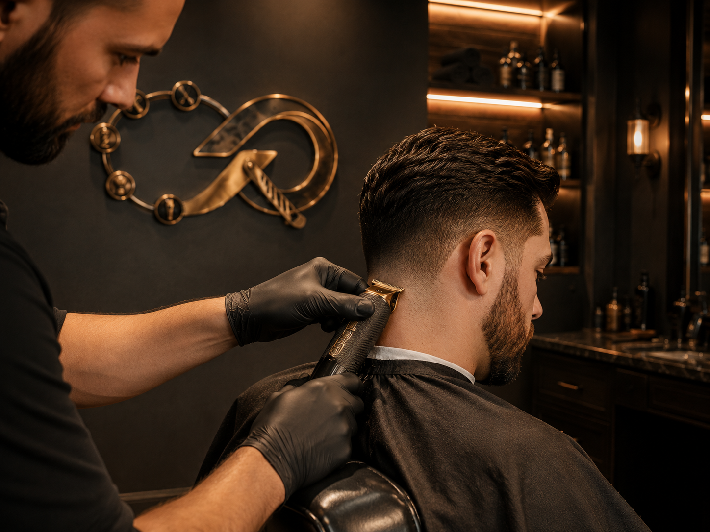 Acabamento de cabelo