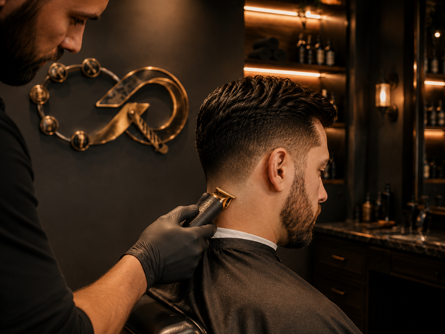 Acabamento de cabelo
