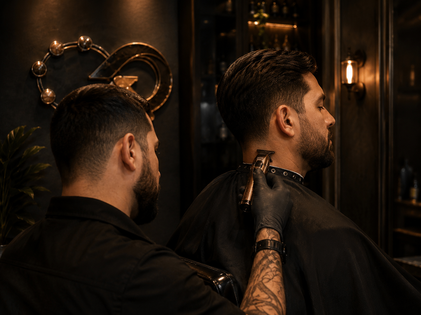 Acabamento de cabelo