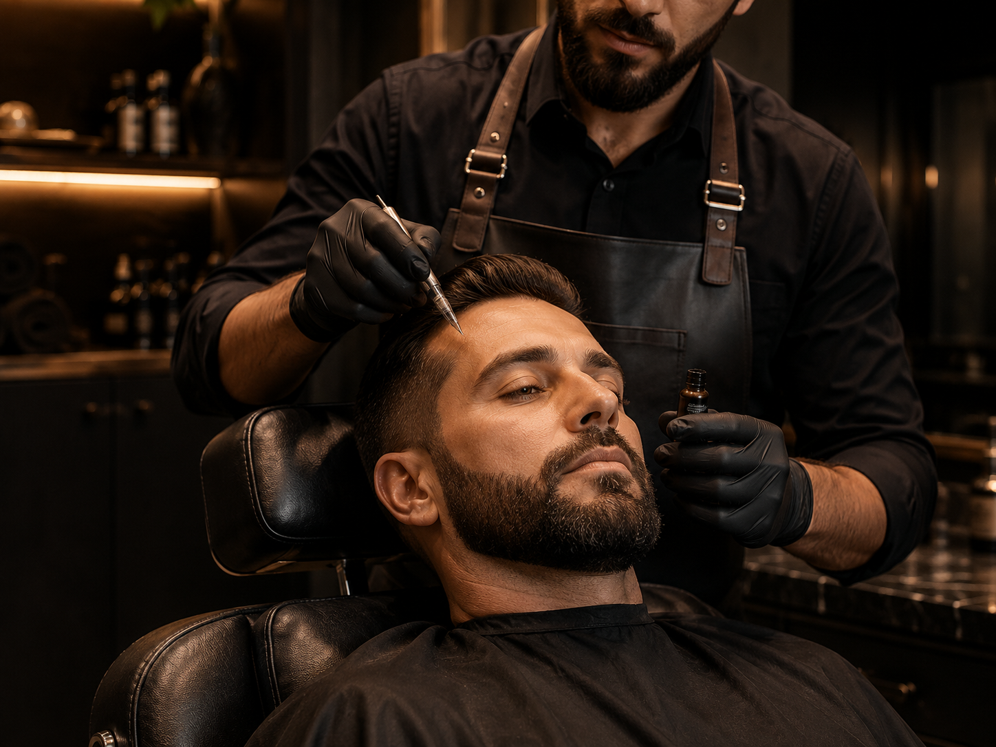 Outros serviços de barbearia