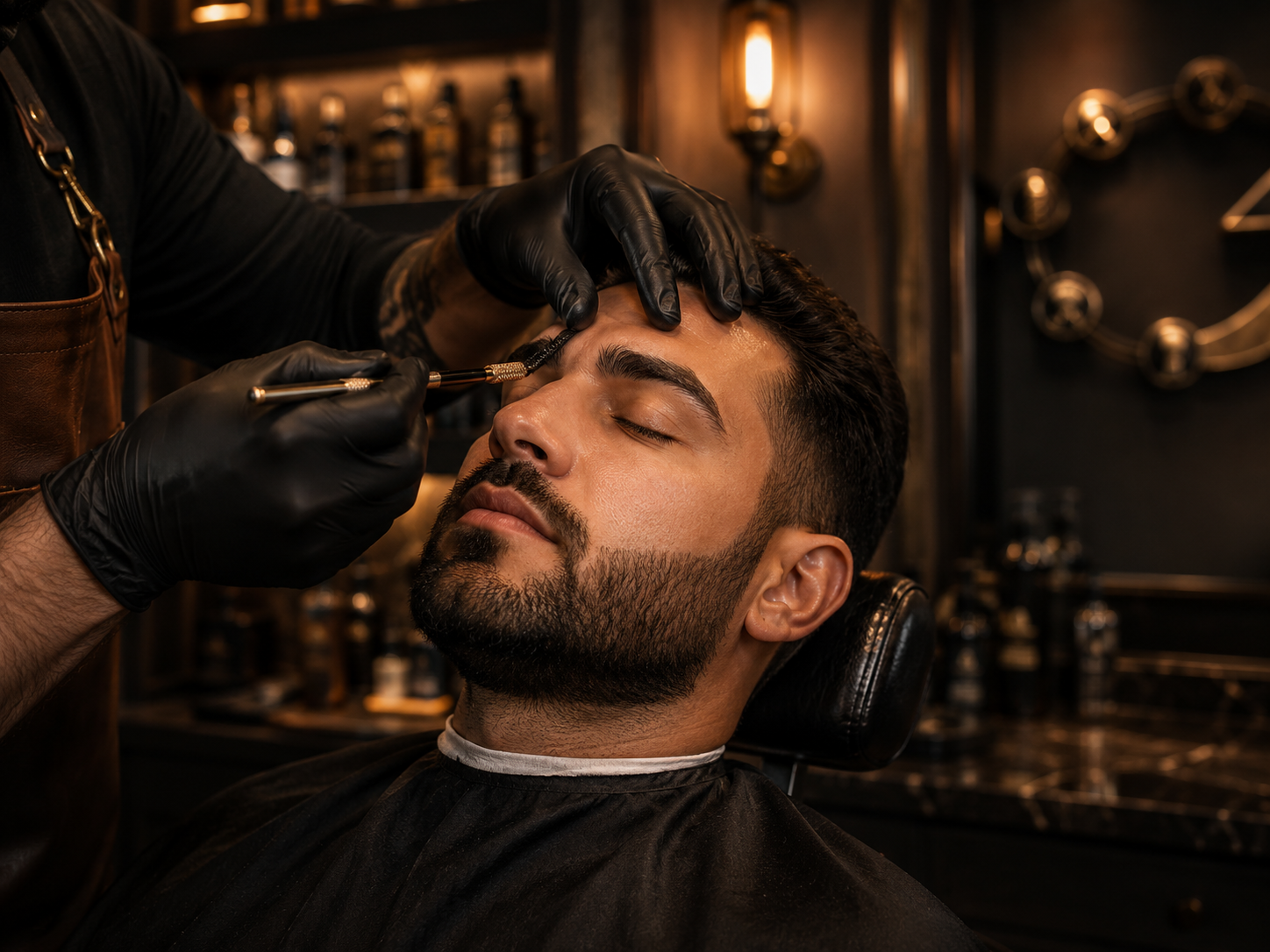 Sobrancelha masculina