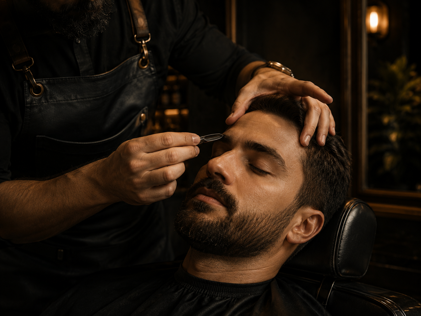 Sobrancelha masculina